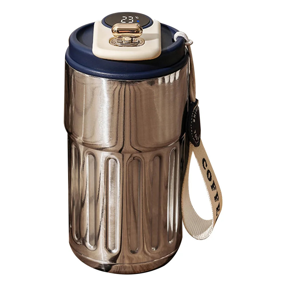 Smart thermos with LED display