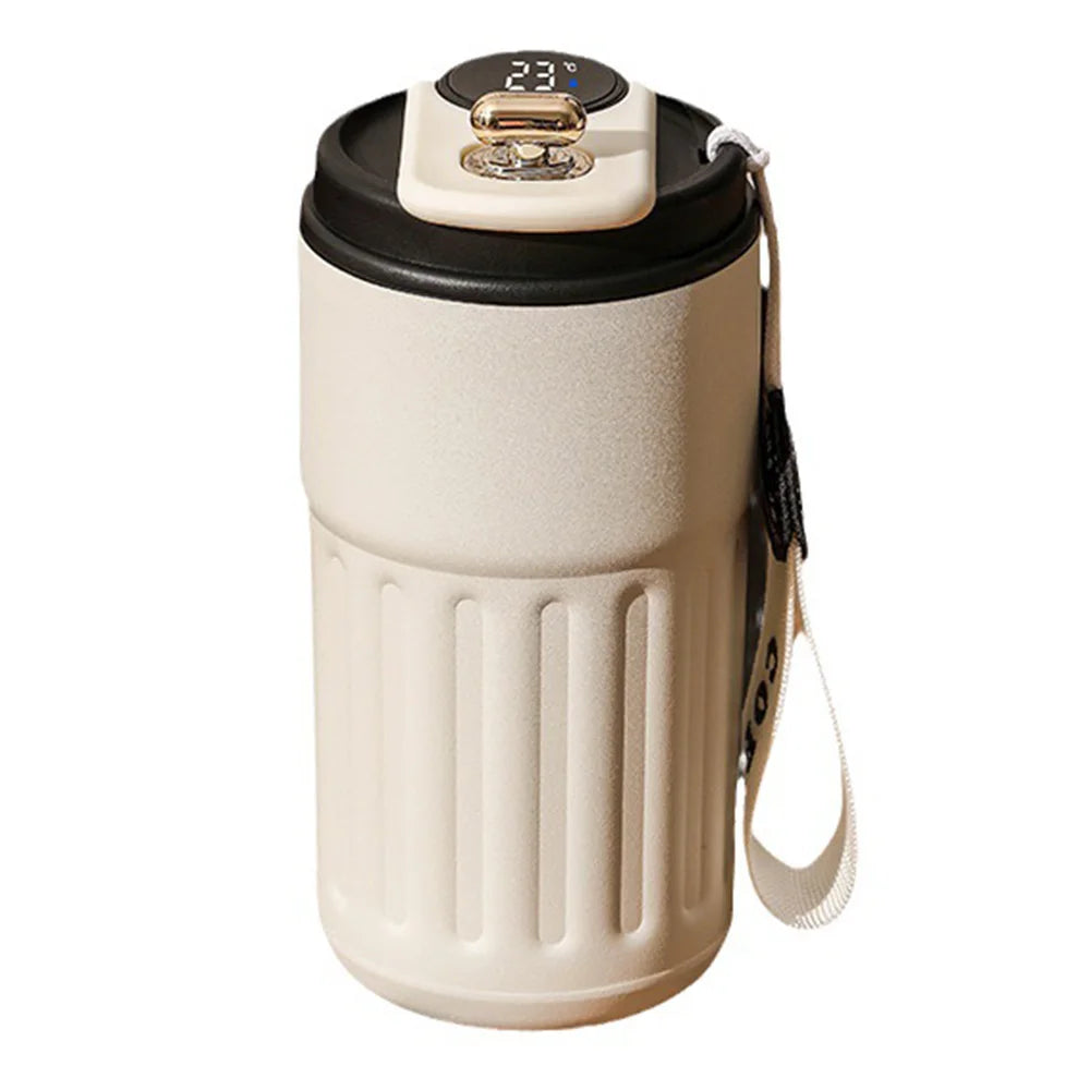 Smart thermos with LED display