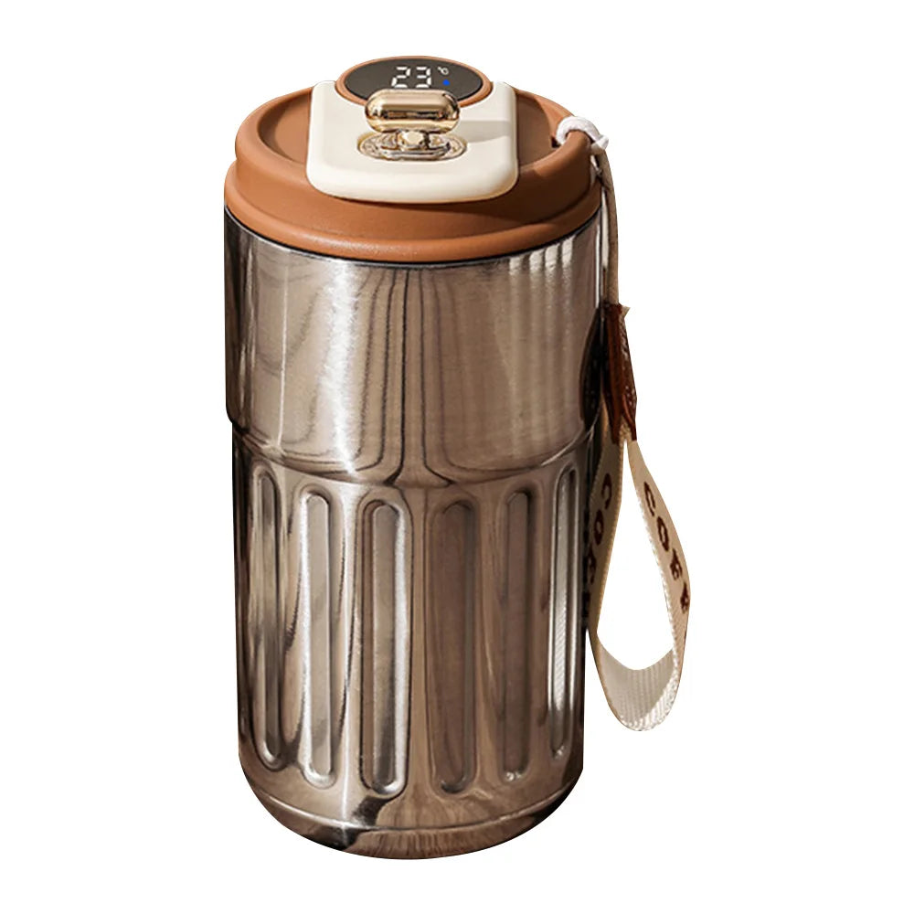 Smart thermos with LED display