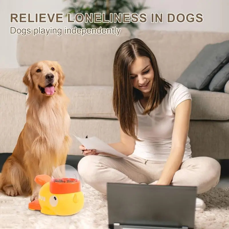 Fun Dog Food Dispenser