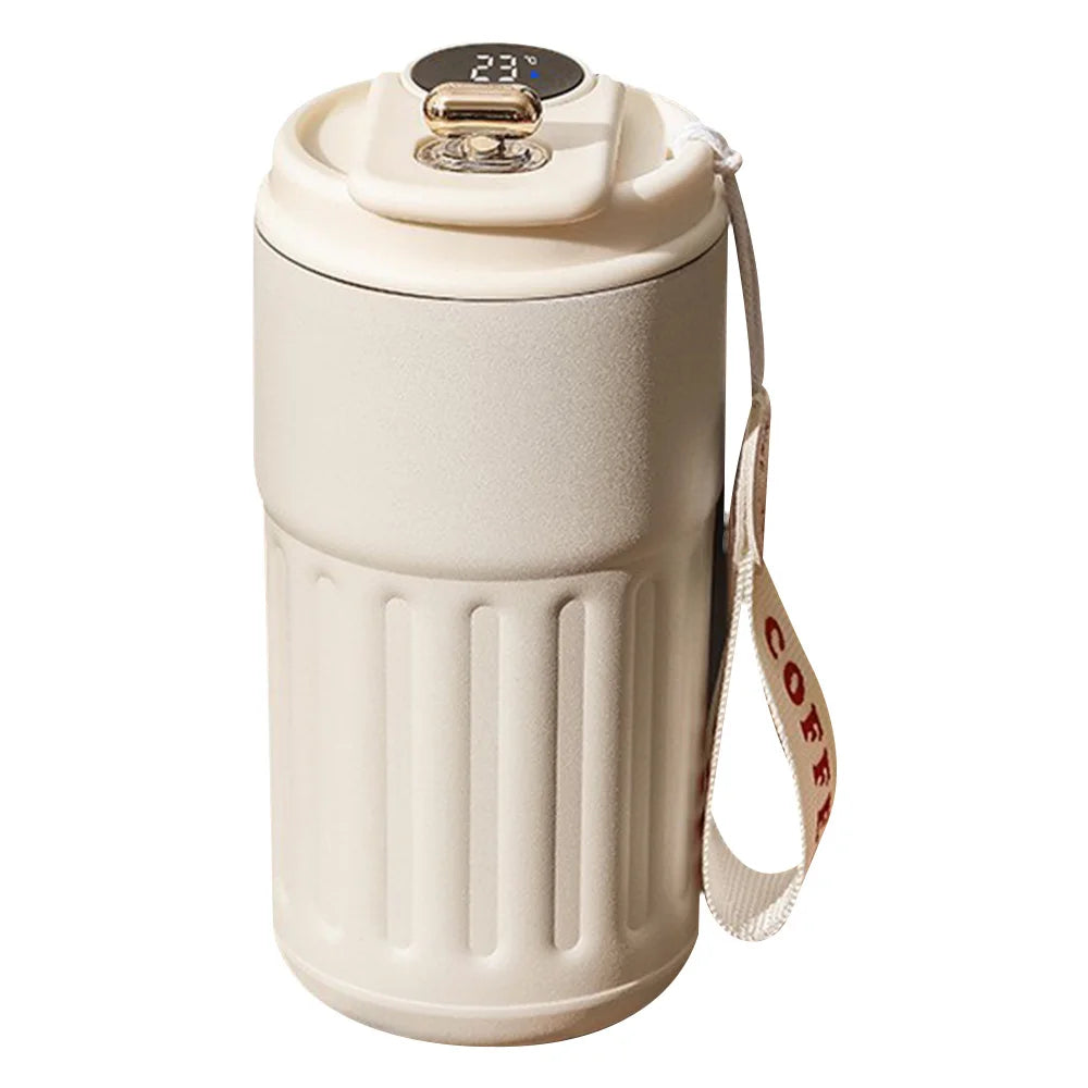 Smart thermos with LED display