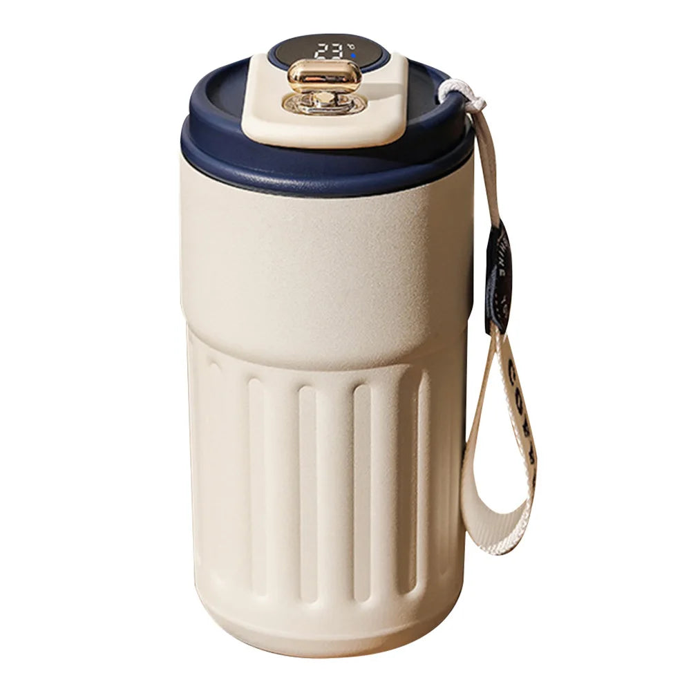 Smart thermos with LED display
