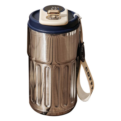 Smart thermos with LED display