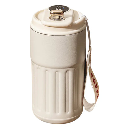 Smart thermos with LED display