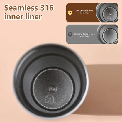 Smart thermos with LED display